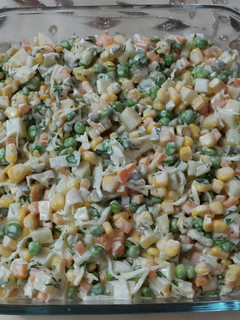 عکسی از دستور سالاد ذرت