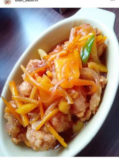 Foto resep Ayam Goreng Asam Manis