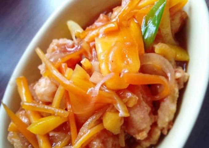 Cara Gampang Membuat Ayam Goreng Asam Manis yang Bisa Manjain Lidah
