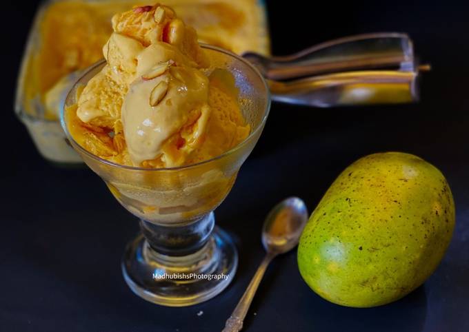 How to Make Delicious Mango Ice-cream
