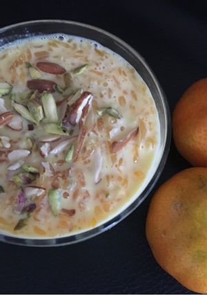 A picture of Orange kheer.