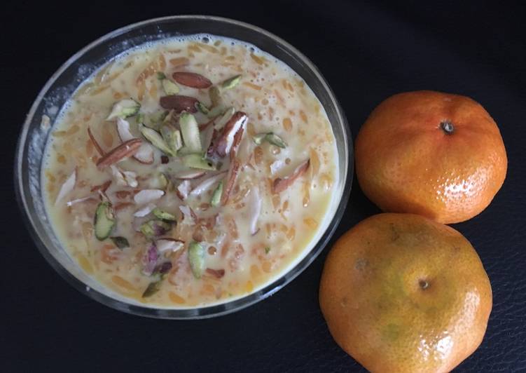 How to Prepare Homemade Orange kheer