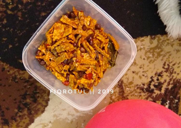 Resep Kering tempe pedas manis, Enak