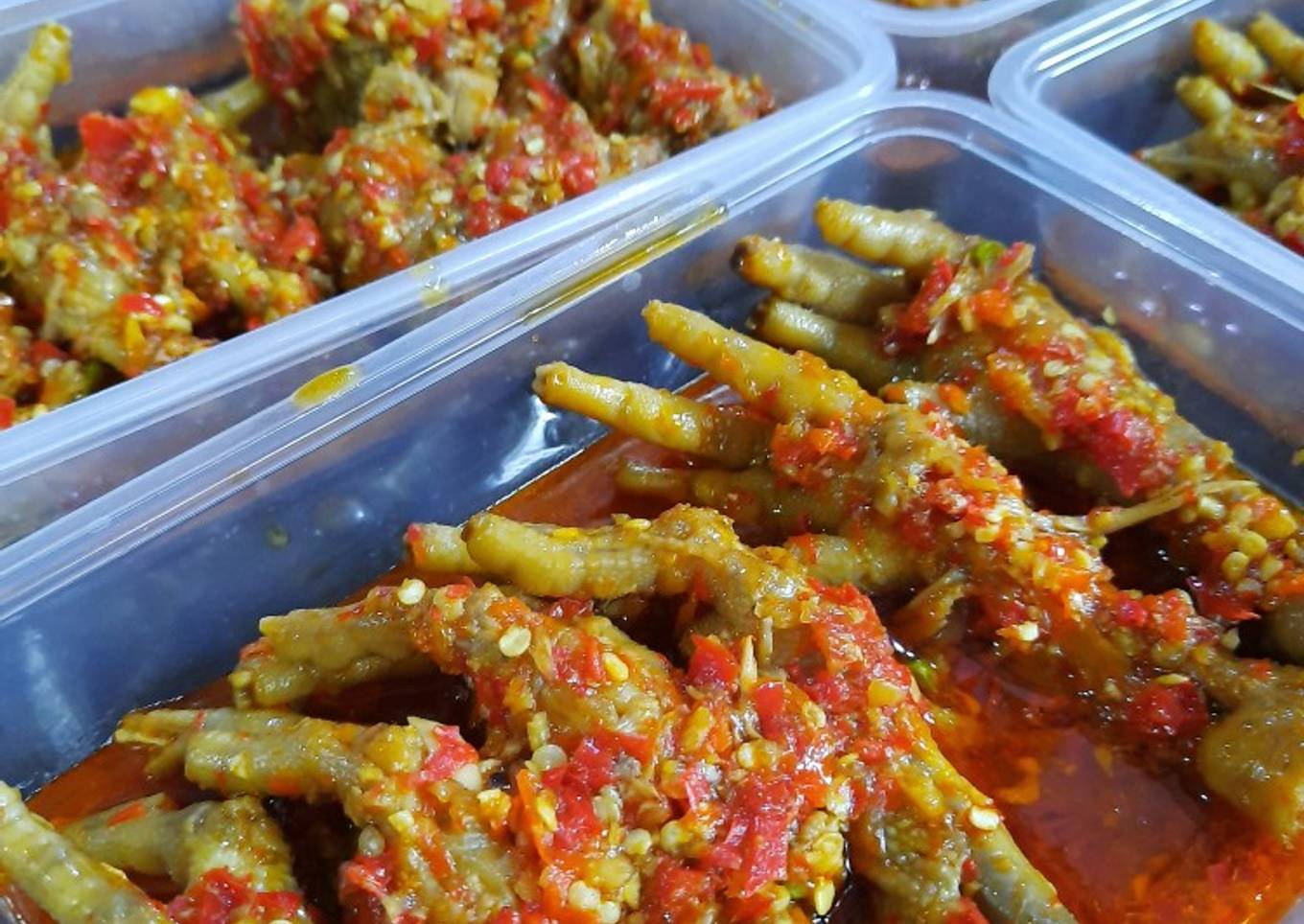 Ceker Pedas Sederhana