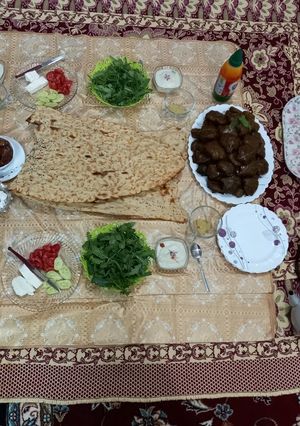 عکسی از دستور دلمه