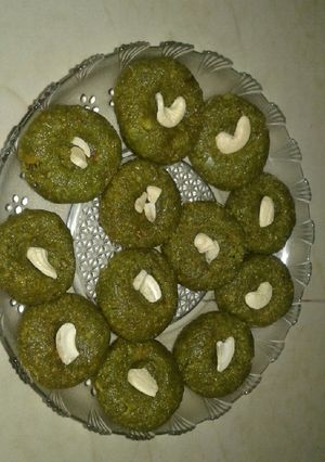 A picture of Palak peda.