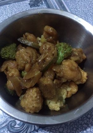 Foto resep Brocoli chicken with bulgogi sauce