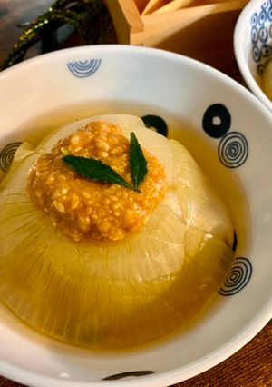 A picture of Miso Onion 🧅.