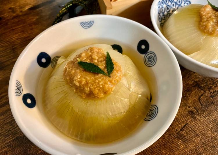 Recipe of Any-night-of-the-week Miso Onion 🧅