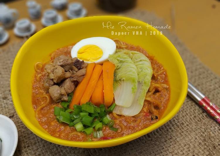 Mie Ramen Homemade enak