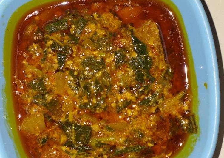 Recipe of Award-winning Egusi with spinach (alaiyaho) | This is Recipe So Appetizing You Must Undertake Now !!