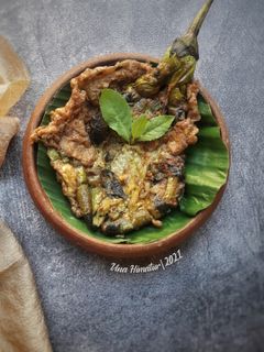 Foto resep Omelet Terong