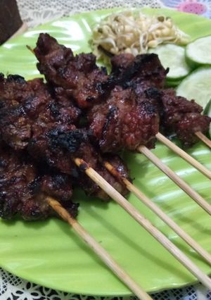 Foto resep Sate Kambing Simple