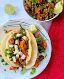 Zunka bhakri soft tacos