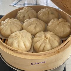 Stuffed Steamed Fresh Milk Bun A picture of Stuffed Steamed Fresh Milk Bun.