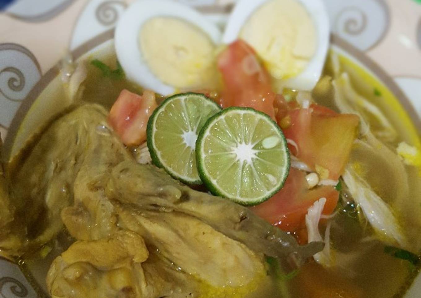 Soto Ayam Kuah Segar