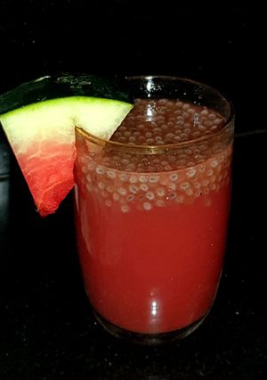 A picture of Watermelon Shikanji.