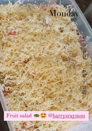 Foto resep Salad buah simple
