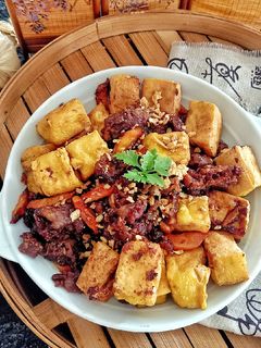Foto resep Ca Tahu Goreng Daging Sapi