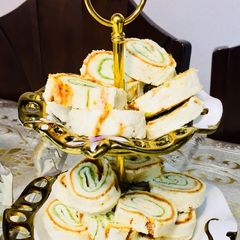 A picture of Pinwheel sandwich.