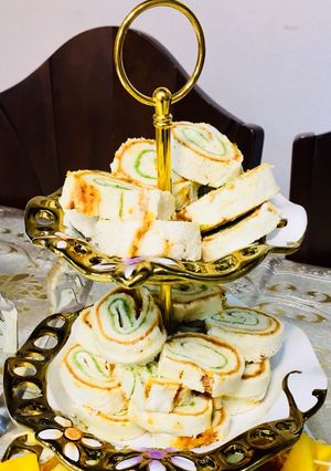 A picture of Pinwheel sandwich.