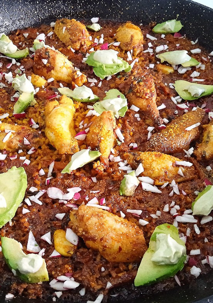Una foto de Paella zagalica por J.M. García