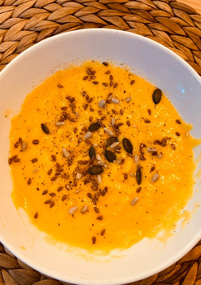Una foto de Crema de Calabaza (en Thermomix)