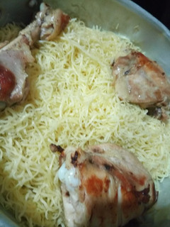 صورة لوصفة رشتة بالدجاج