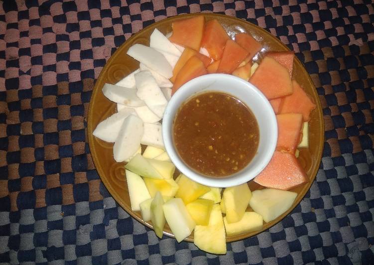 Rujak ala kinkin kitchen