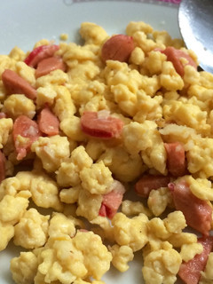 Foto resep Scrambled Egg with Sausage / Telur Orak Arik Sosis