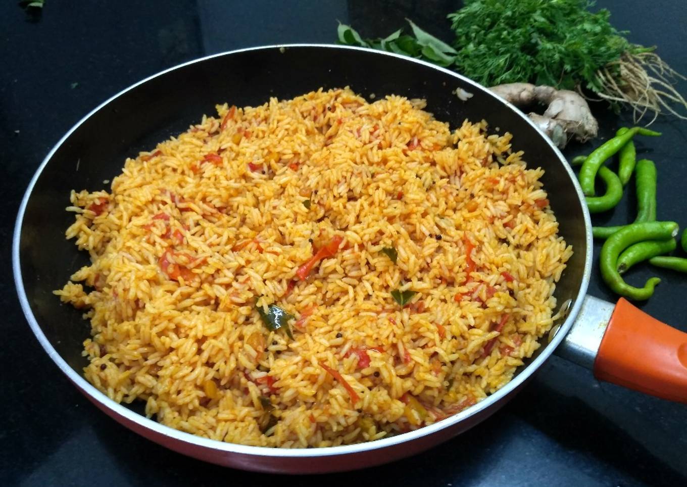 South Indian Tomato Rice
