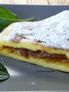 Una foto de Mini abanicos con mermelada de naranja amargo