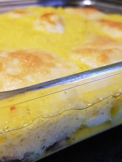 Una foto de Pastel de polenta