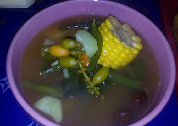 Sayur asem simpel bumbu jadi, rasa memuaskan