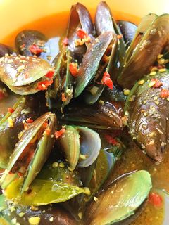Foto resep Kerang Hijau Kuah Kuning Pedas