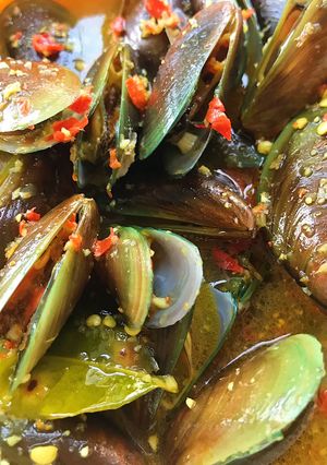 Foto resep Kerang Hijau Kuah Kuning Pedas