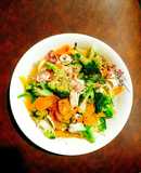 Mực xào bông cải