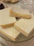 🌴🧀 Sándwich de miga palmito y queso 🧀🌴 con Salsa Golf
