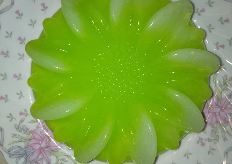 Resep Agar Puding Bunga Enak Dan Simpel Yang Renyah