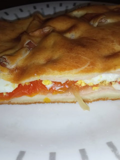 Una foto de Torta salada en licuadora
