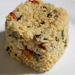 Arroz con huevo revuelto-レシピのメイン写真
