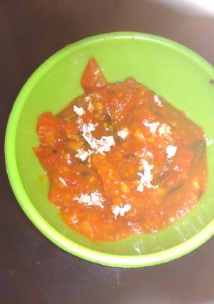 A picture of Tomato chutney.