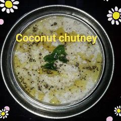 A picture of Coconut chutney.