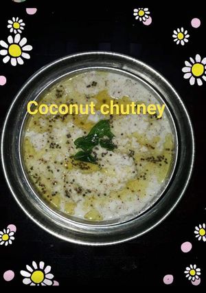A picture of Coconut chutney.