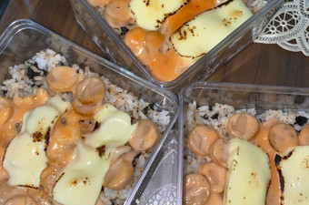 Cara Memasak Mentai Rice praktis ekonomis untuk anak kost Untuk Jualan