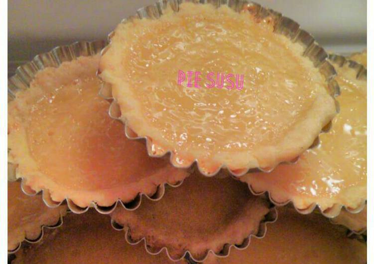 Resep Pie susu (oven), Lezat