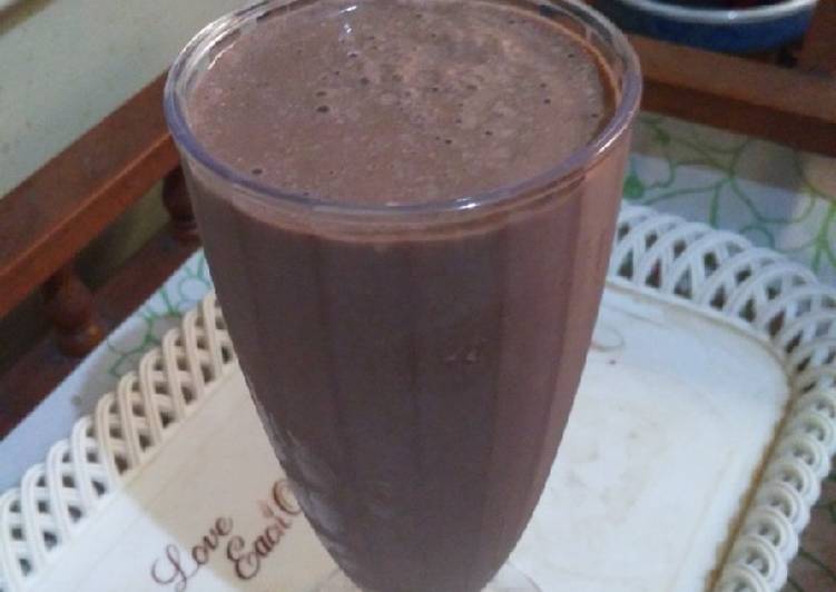 Recipe: Delicious Milkshakes Choco Banana Oreo