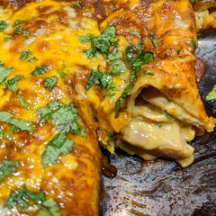 A picture of Ben's Chicken Enchiladas.