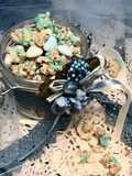 Crumble di farro soffiato al cioccolato bianco