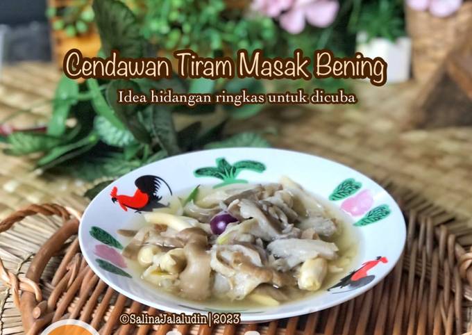 Resipi Cendawan Tiram Masak Bening Oleh Salina Jalaludin Cookpad